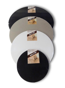 Okrągłe Płótno Malarskie TONDO Phoenix Len 450 gm2 Śr 50cm