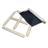 Podobrazie Bawełniane czarne 100x210cm komplet zrób to sam